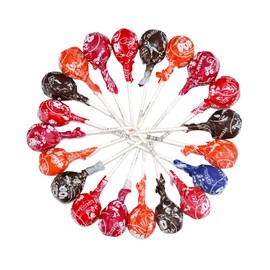 Assorted Fruit Flavored Tootsie Roll Pops- America's Favorite LolliPop with Chocolately Center- Classic, Bulk Sizes, Variety Pack (1 Pound)