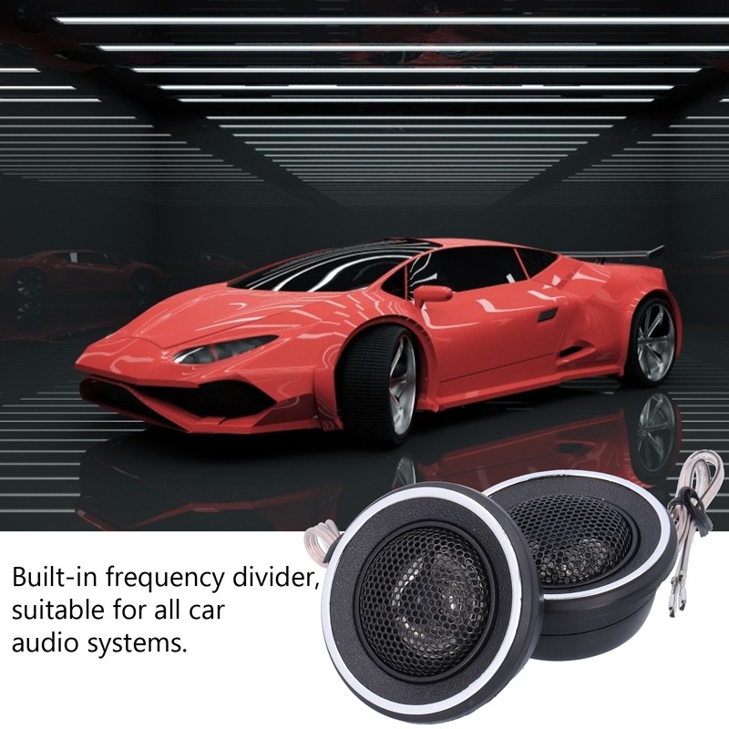 2pcs Dome Tweeter Speaker 150W High Efficiency Clear Sound Loudspeaker