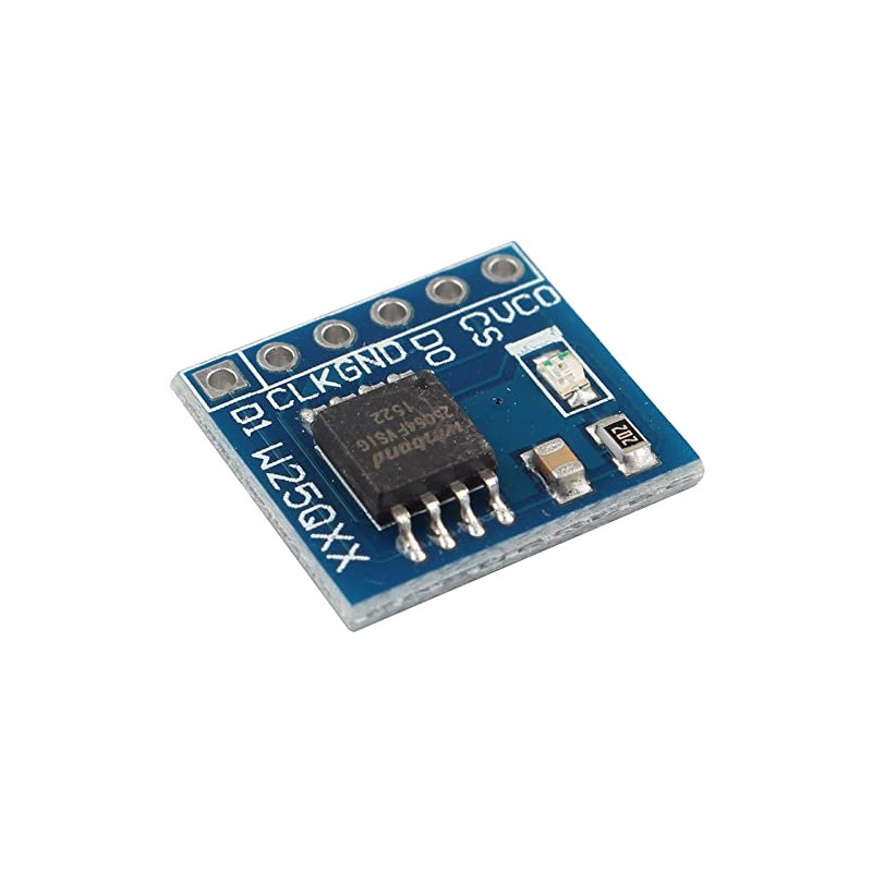 64Mbit SPI Flash Memory Module with W25Q64