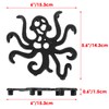 Sumnacon Cast Iron Trivet 2 Pcs Octopus Iron Trivet for