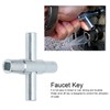 Sillcock Key, British System Cross Tap Wrench Lightweight Saving Time
