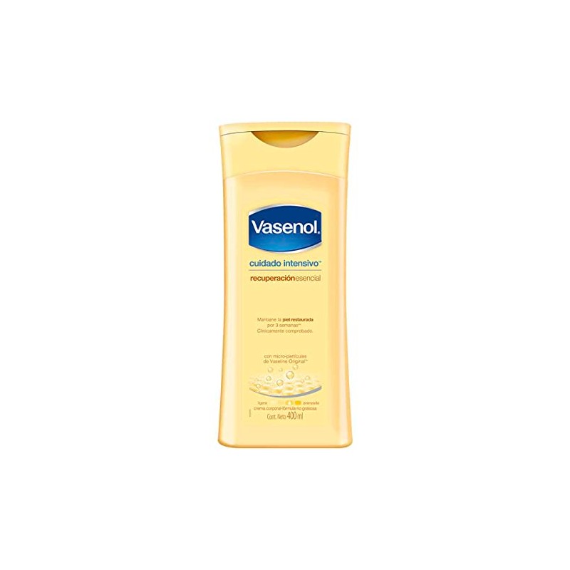 VASENOL Crema Corporal cuidado intensivo recuperacin esencial 400 ml
