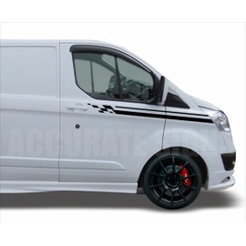 Stickers for Transit Custom Stripes Van Side Stripes Graphics Decals