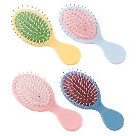 Beavorty 4pcs Massaging Comb Paddle Hair Brush Detangler Brush Gentle Scalp Care