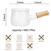 YumCute Home Enamel Milk Pan, Mini Butter Warmer 4 Inch