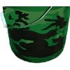 5 Gallon Green Camo Plastic Buckets, 3-Pack