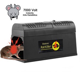 Electric Rat Trap Mouse Killer Intelligent High Voltage Trigger Indoor Mouse Repeller