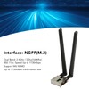 WiFi 6 Wireless Card Dual Band 2.4GHz 5GHz 1730Mbps NGFF