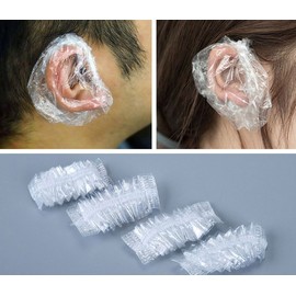 sDD Hair Dye Ear Protection Vinyl Cover 50 Pieces 3ea