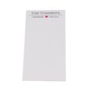 100 Set Car Coaster Packaging White Thick Coaster Display Cards