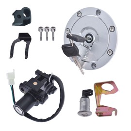 Ignition Switch Fuel Cap Seat Lock Key Set Replacement for Honda CBR600F4/F4i CBR600RR CBR1000RR CBR1100XX CBR900RR CBR929RR CBR954RR VTR1000