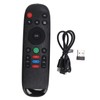 Universal TV Air Remote with Mini Wireless Keyboard Combo Multifunctional