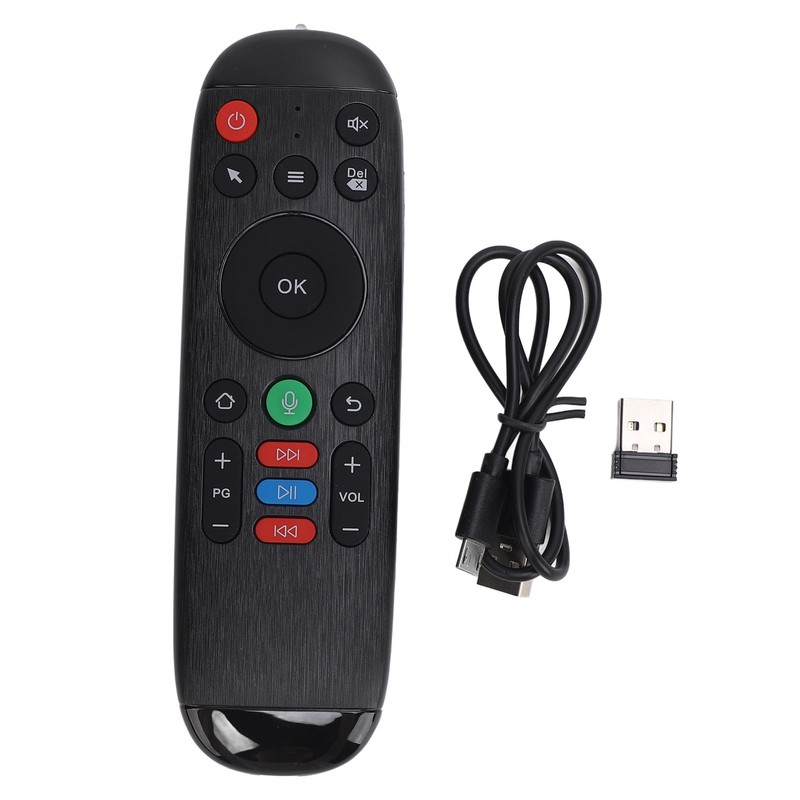Universal TV Air Remote with Mini Wireless Keyboard Combo Multifunctional