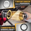 Saillong 4 Inch Magnetic Dust Collection Starter Kit with 9.85