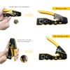 Pinza Crimpadora 3 en 1 Cortadora Peladora Cable Ponchadora RJ45