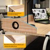 Cbhfmljd Over Bed Table, Rolling Desk Height Adjustable Portable Desk