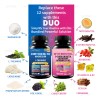 Gwynne Suplemento Cortisol Cápsulas Inositol Myo Glicinato Magnesio Vitamina B12