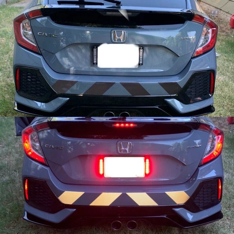 Oralite Reflective Shadow Chevron Black/White Ghost Decal Oralite RA Engineer