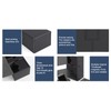 Card Deck Box with 3 Drawers Large Capacity Magnetic Closure