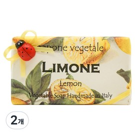 Alchymia Ladybug Soap Lemon, 200g, 2 pcs / 알키미아 무당벌레비누 레몬, 200g, 2개