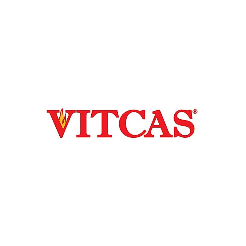 VITCAS 2m Black Stove Fire Rope - Promotes Efficiency –