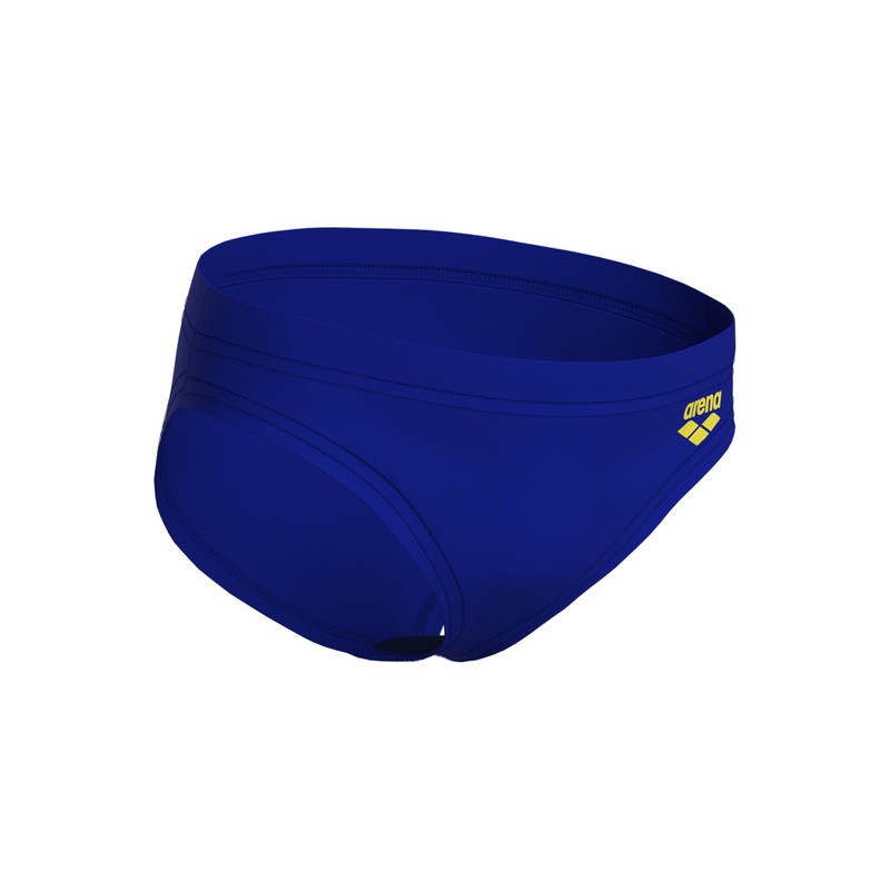ARENA Logo Kids Boy Brief Neon Blue-Yellow Star