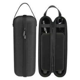 TXEsign Microphone Case Compatible with JBL PartyBox Wireless Two Microphone System, Handheld Wireless Mic Travel Bag Dual EVA Protective Case for Singing Karaoke