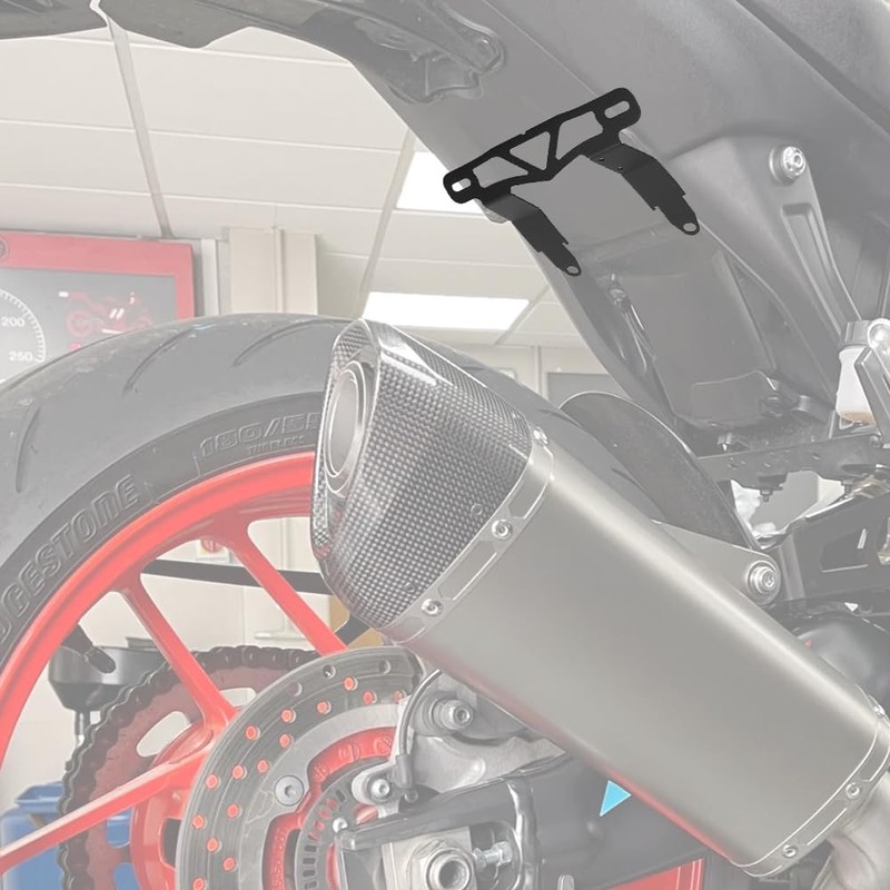 MT-09丨MT-09 SP 2024-2026 Low-Mount License Plate Bracket