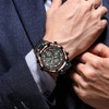 GOLDEN HOUR Heavy Stainless Steel Analog Digital Mens Watches Work