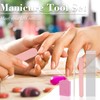 Disposable Manicure Kit - 50pc Set, Includes Mini Nail Buffer,