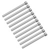 QUARKZMAN Pack of 10 Straight Ejector Pins, 6mm (0.24") Diameter,