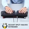 Perixx PERIBOARD-524B US, [Firmware Updated] Wired Ergonomic Split Keyboard -