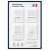 Sublimation Blank White Mini Small Tile Square Ceramic Dye Heat