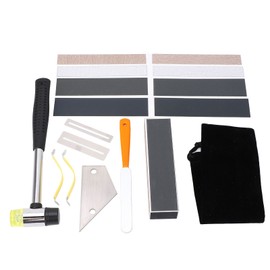 17Pcs Guitar Luthier Tool Set Kit Fret Installation Repair Tools Parts Accessories