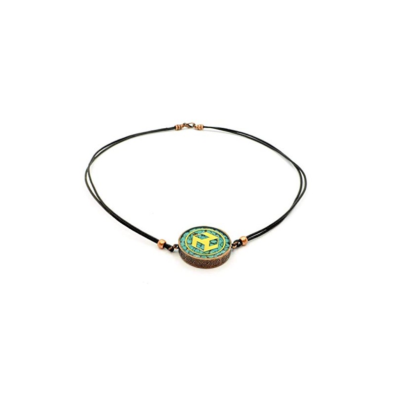 ZZYBIA Reiki Antahkarana Orgone Pendant with Turquoise