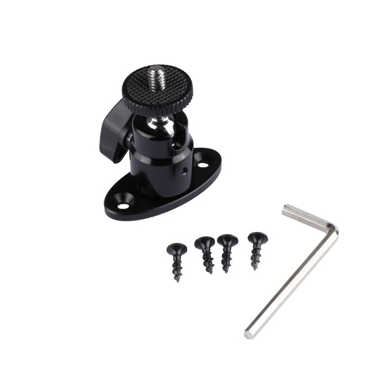CAMVATE 1/4"-20 Mini Ball Head Ceiling Mount for CCTV and