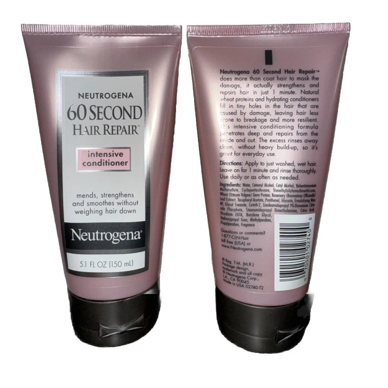 Neutrogena Lot of 2 - Neutrogena Replenishing 60 Second Hair