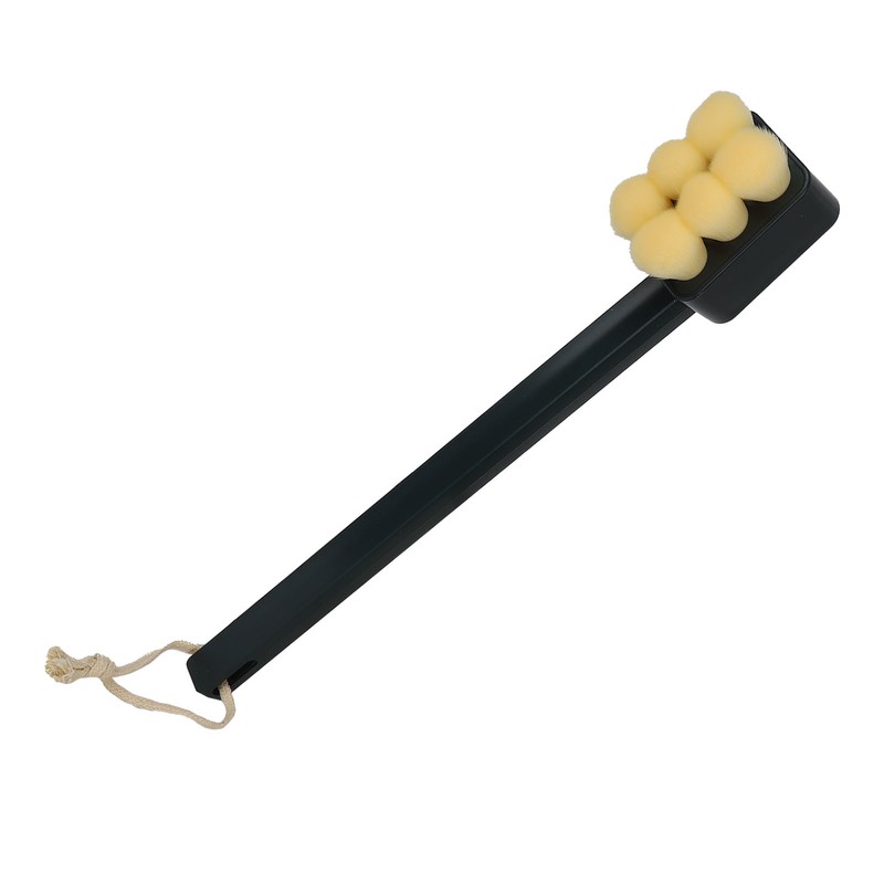 Shower Bath Brush Long Handle Removable Fine Fluffy Soft Scrubber