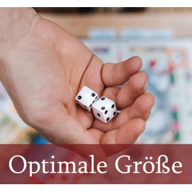 Premium Backgammon 5 Dice Set with Doppler Dice - 5 Precision Dice Including Doubling Dice Exclusive Fun Pack for Discriminating Players