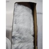 Berkshire Life Heated Luxe Faux Fur Throw Electric Blanket BLUE/White