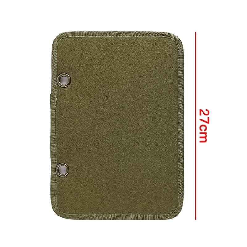 Tiardey Set of Patch Book, 4 Sides, Fold-Down Patch Holder,
