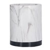 Marble Pattern Pen Holder Beautiful Marble Pattern Anti Slip ABS