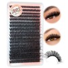 Lash Clusters 360Pcs Individual Lashes 80D Thick Fluff Cluster Eyelash