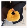 XPONNI Fuzzy Dumpling Bag, Cute Fluffy Bags Y2k, Cute Mini
