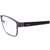 EYEGUARD Readers Metal Deluxe Rectangular Reading Glasses for Men 3.50