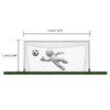 Wallfire Football Goal Replacement Net, 8 x 4ft Durable Football