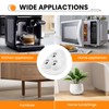 16Pcs Mini Self Adhesive Caster Wheels, 360° Swivel Universal Small