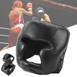 Keenso Boxing Head Guard Helmet,Cheeks&Ear Protection,Adult/Children,Sanda/Muay/Thai/Kickboxing/Karate/Taekwondo,Fighting Protecting Equipment(Kid) BoxingBoxing Athletics