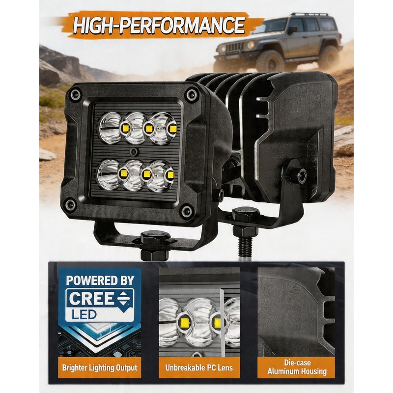 LED Cubes CREE LED Pods Driving Light for Truck Pickup