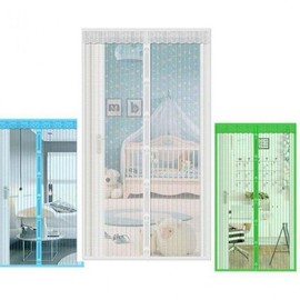 One-Touch Magnetic Color Mosquito Net 120x210 Gray